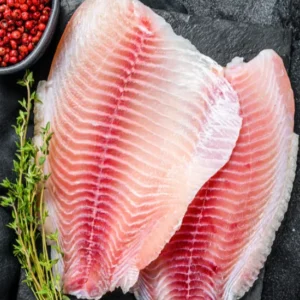 Frozen Tilapia fillet Skinless & Boneless 1Kg