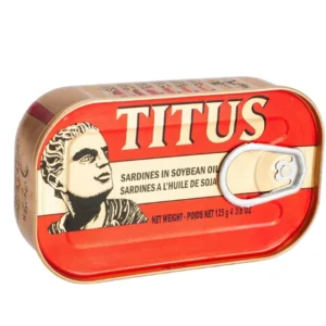Titus Sardine Vegetable Oil RED
