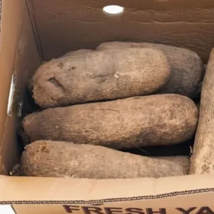 Yam – Puna/Fresh Full Box 16kg-17kg Net weight